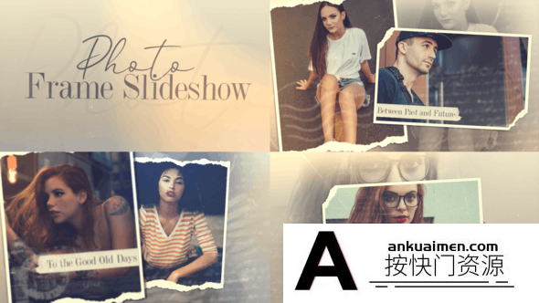 [相册AE模板]回忆照片相册展示片头AE模板- Photo Slideshow