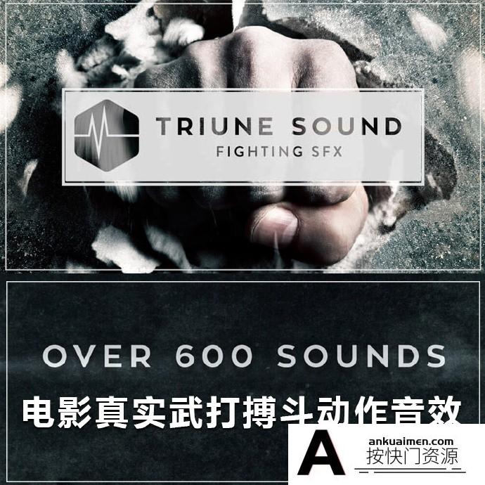 [音效素材][素材发布]电影真实武打搏斗动作音效合集 Triune Sound- Fighting SFX Pack