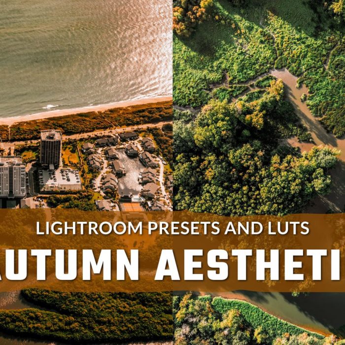 [风光LR预设]秋季旅拍电影风光后期调色Lightroom预设及视频Vlog后期调色LUT预设