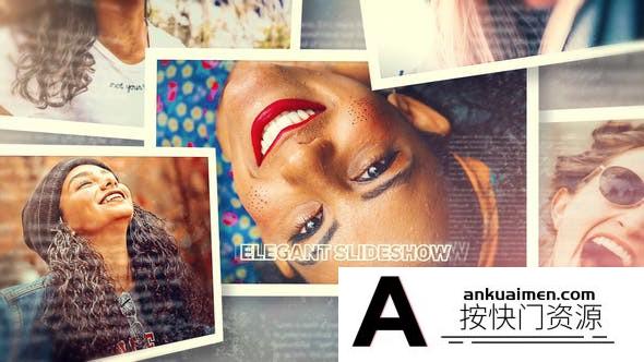 [相册AE模板]回忆照片相册展示片头AE模板- Photo Memories