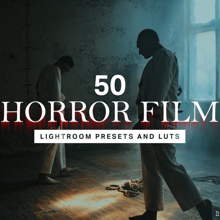 [胶片LR预设]城市探险恐怖电影胶片LR预设+3DLUT预设Horror Film Lightroom Presets