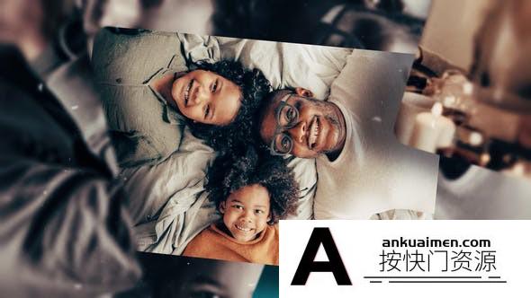 [相册AE模板]优雅照片相册回忆开场AE模板- Photo Slideshow