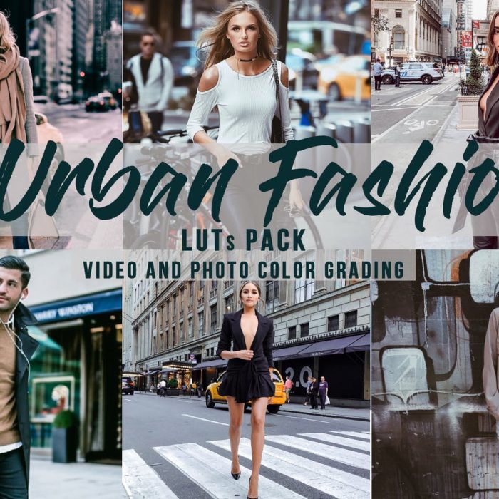 都市时尚LOG电影短视频LUT预设包 Urban Fashion – LUTs Pack