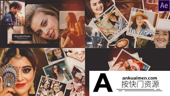 [相册AE模板]AE照片相册展示片头模板 Beautiful Photo Slideshow