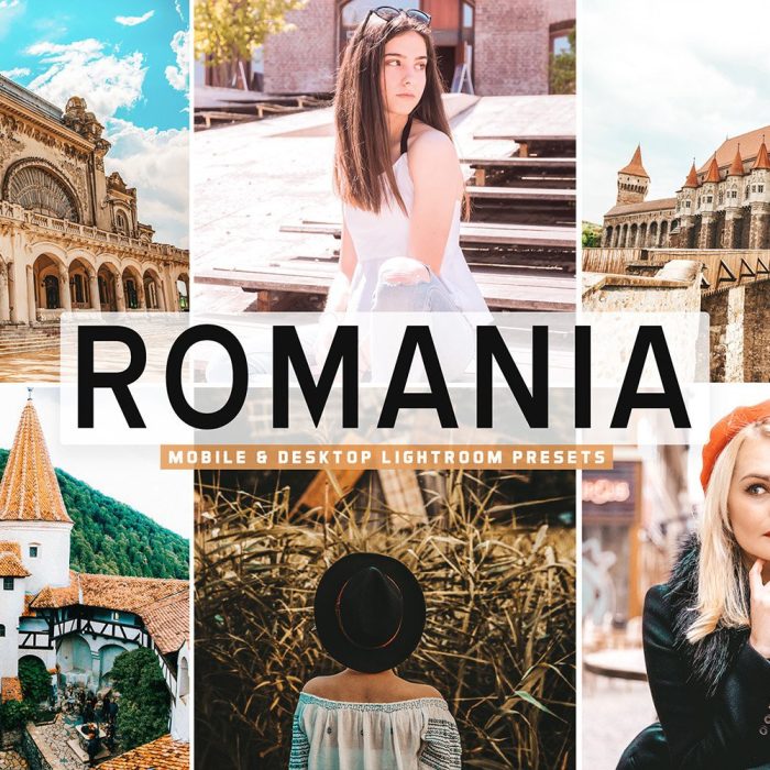 [旅拍LR预设]罗马尼亚人文旅拍PS/LR预设/APP预设 Romania Lightroom Presets