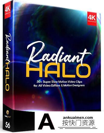 [高清视频素材][素材发布]BusyBoxx V56 54组太阳光斑耀斑视频剪辑叠加合成4K视频素材