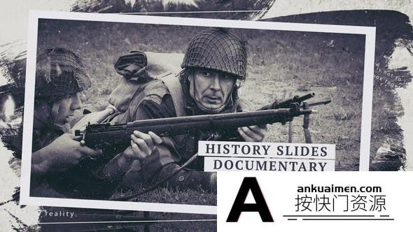 [Premiere模板]PR+AE模板-历史幻灯片纪录片视频剪辑模板 History Photo | Documentary Slideshow