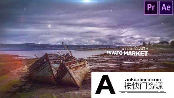 [Premiere预设]PR预设-图片切割视差展示片头 Media Parallax Opener