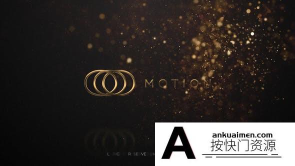 [logo模板]优雅粒子Logo动画AE模板- Elegant Logo Reveal