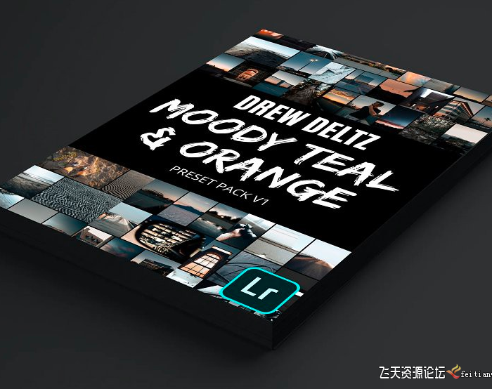 [风光LR预设]喜怒无常的蓝绿色风光人像照片增强LR预设 Lightroom Teal & Orange