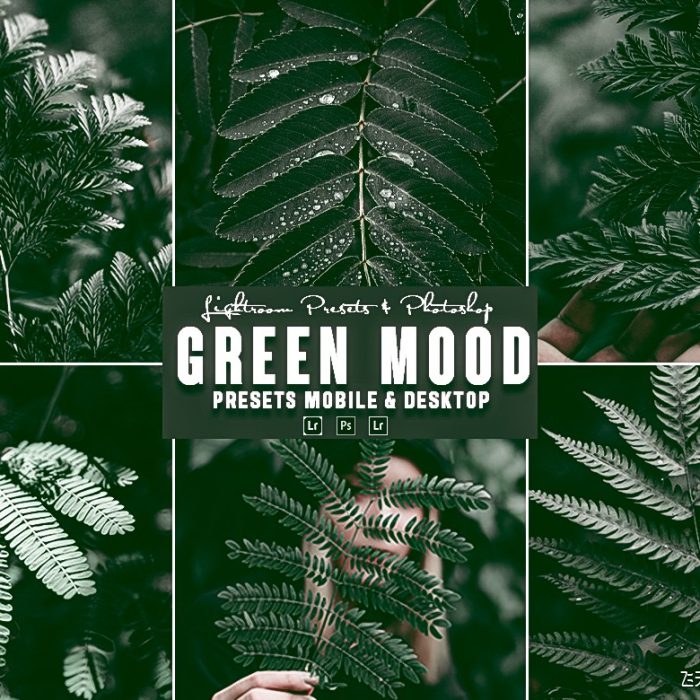 [风光LR预设]质感电影风格森系绿色调Lightroom预设Green Photoshop Action & Lightrom Presets