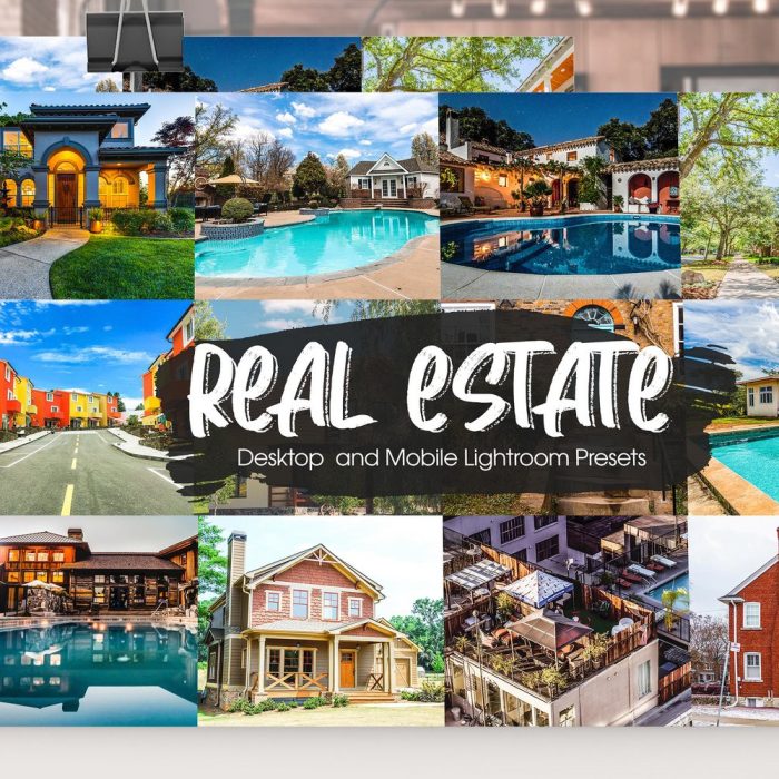 [风光LR预设]明亮通透房地产景观摄影后期Lightroom预设 Real Estate Showcase Lightroom Presets