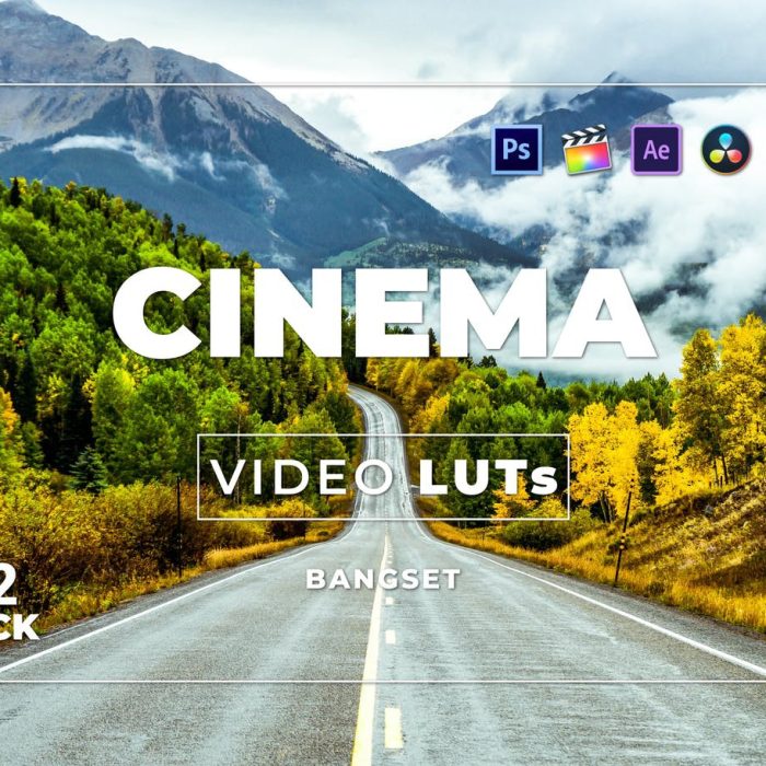 LUT预设- 电影视频Vlog调色LUT预设第22季 Bangset Cinema Pack 22 Video LUTs