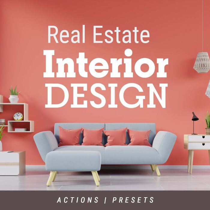 [风光LR预设]完美室内摄影后期调色Lightroom预设 Interior Design Actions & Presets