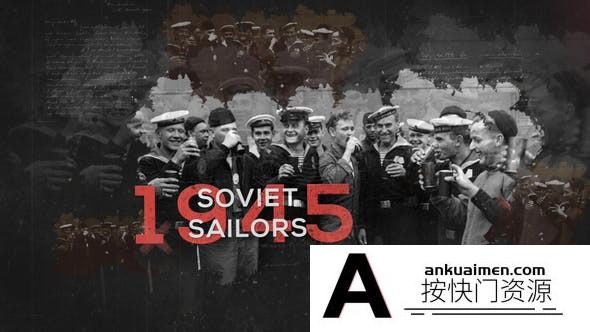 [开场片头]历史时间线展示片头AE模板- The History