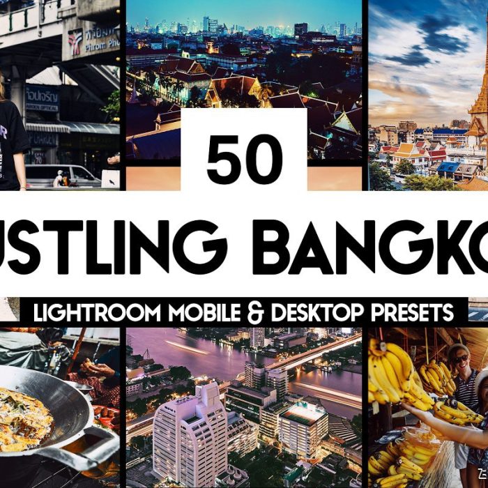 [旅拍LR预设]泰国曼谷旅拍胶片LR预设+LUT预设 Bangkok Lightroom Presets & LUTs