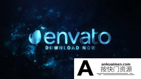 [文字标题]粒子背景文字标题片头AE模板- Magic Particles Titles