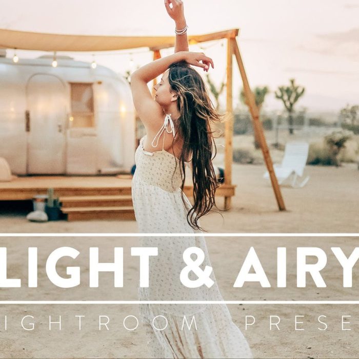 [人像LR预设]明亮通透电影胶片人像后期调色Lightroom预设 BRIGHT AIRY LIGHTROOM PRESETS