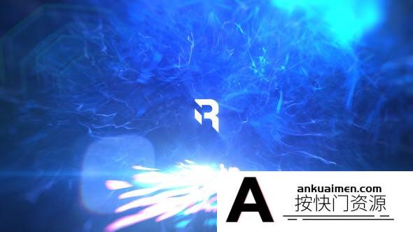 [logo模板]冲击波Logo动画AE模板- Shockwave Particle Logo Reveal