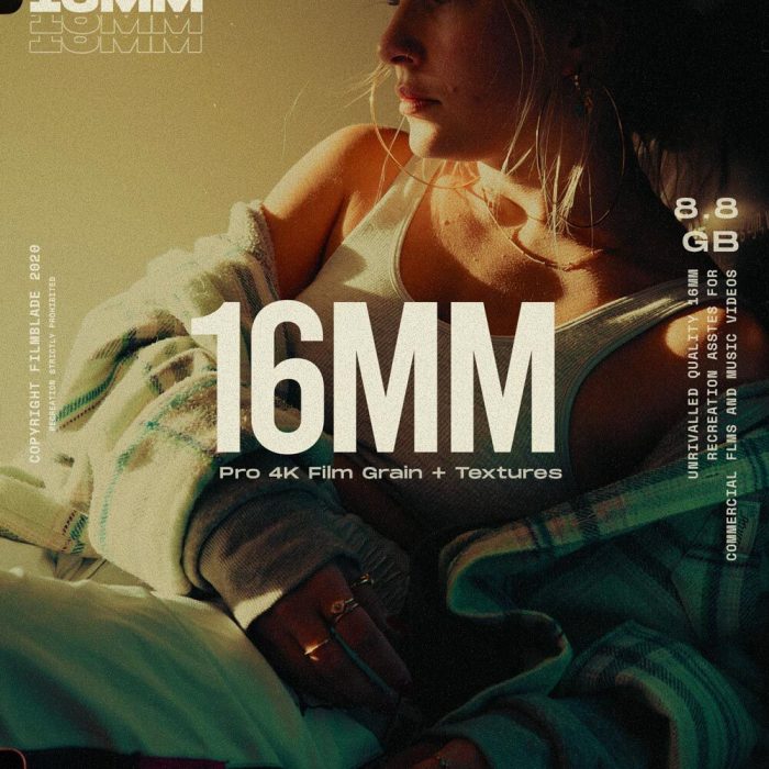 [高清视频素材][素材发布]复古16MM老电影胶片叠加+纹理4K视频素材16MM 4K Film Overlays