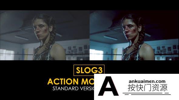 21个索尼Slog3好莱坞动作电影视频调色LUT预设及Rec709LUT预设