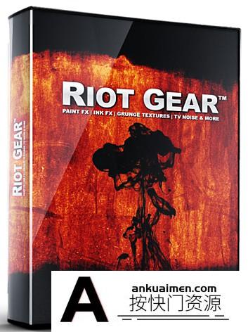 [高清视频素材][素材发布]动态元素视频素材 Video Copilot – Riot Gear