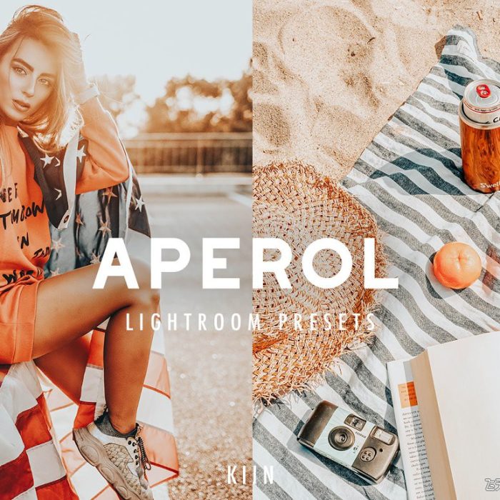 [人像LR预设]意大利风格鸡尾酒色调人像胶片LR预设 APEROL SPRITZ LIGHTROOM PRESETS