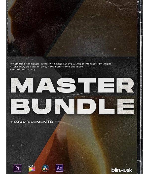 [高清视频素材][素材发布]Blindusk 4K复古胶片撕纸VHS故障大师系列2023捆绑包11套合集