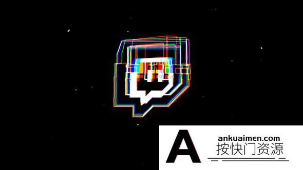 [Premiere模板]PR模板-4k彩色毛刺快速故障RGB分割缩放扭曲信号动画模板 Fast Glitch Logo Intro