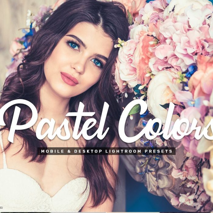 [人像LR预设]柔和粉彩人像Lightroom预设+手机版lr预设 Pastel Colors Lightroom