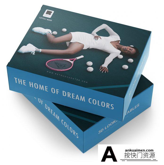 人像色彩修饰-高端人像修饰调色Photoshop LUTs预设包 Retouch Center – 3D LUTs