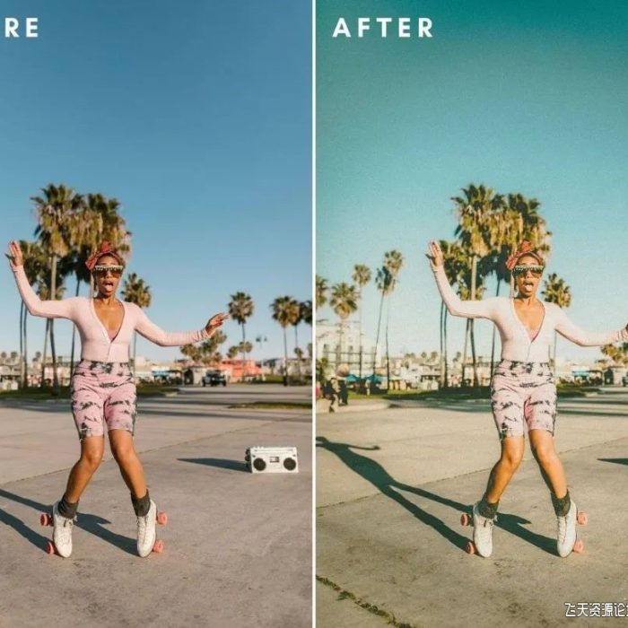 [胶片LR预设]80年代复古肖像风景旅行摄影Lightroom预设