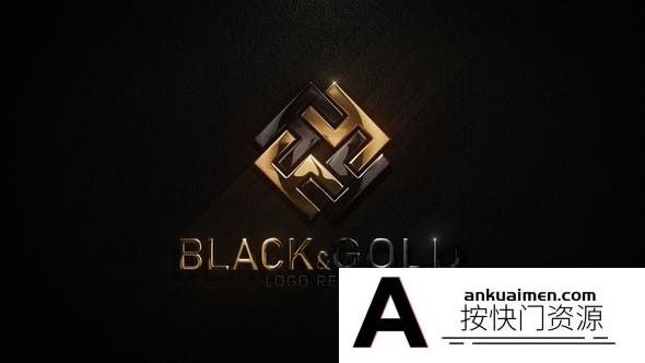 [logo模板]金属质感Logo动画AE模板- Glossy Logo