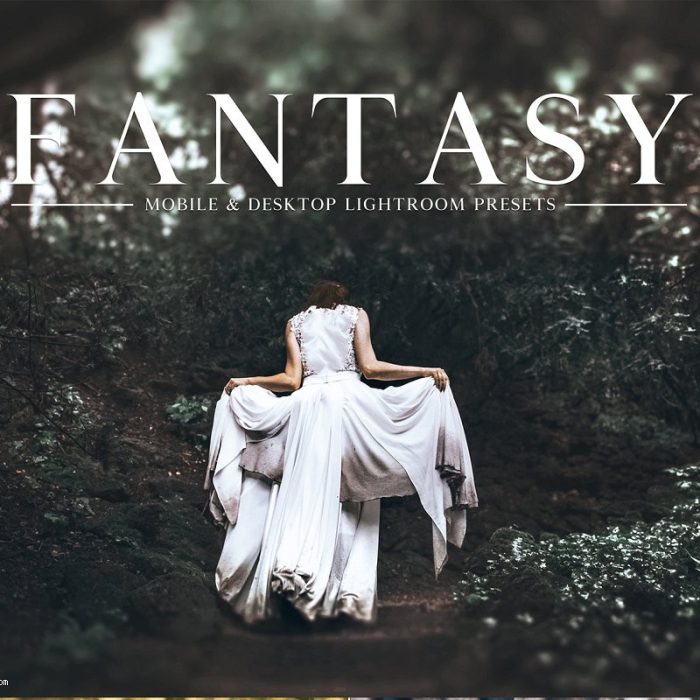 [人像LR预设]幻想电影冷色调Lightroom预设+手机版lr预设 Fantasy Lightroom