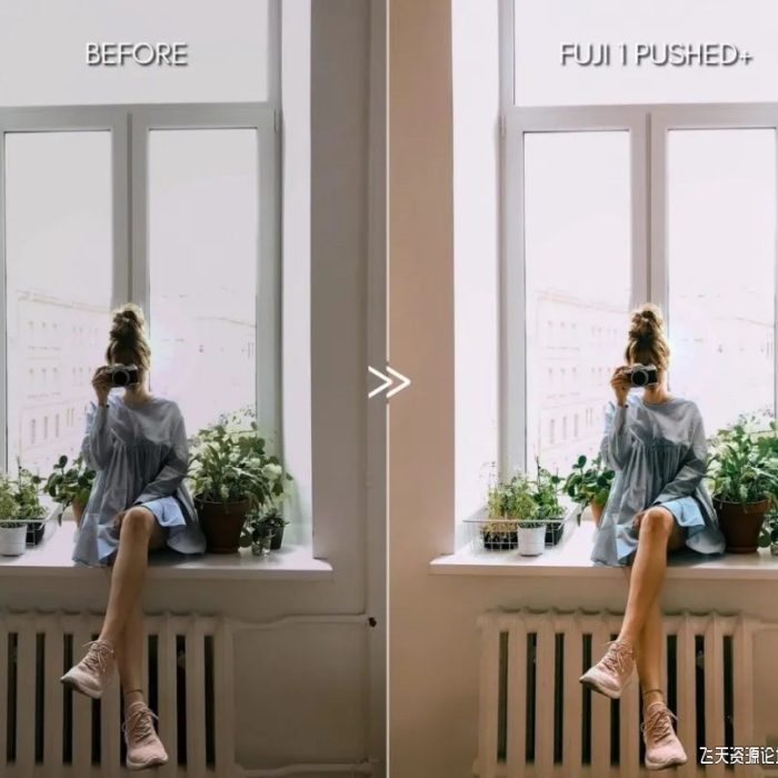 [胶片LR预设]明亮充满活力的 FUJIFILM LR 预设