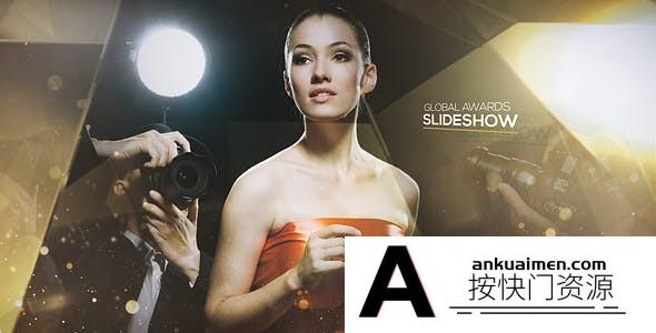 [栏目包装]奢华颁奖典礼介绍包装片头AE模板- Global Awards Promo