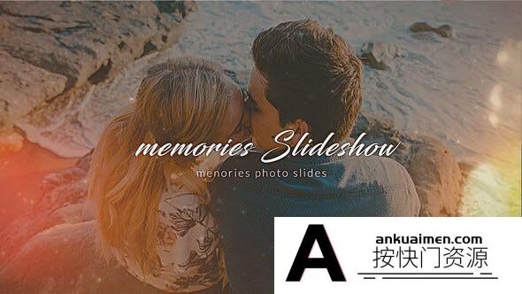 [相册AE模板]-回忆照片相册展示片头AE模板 Stylish Memories Slideshow