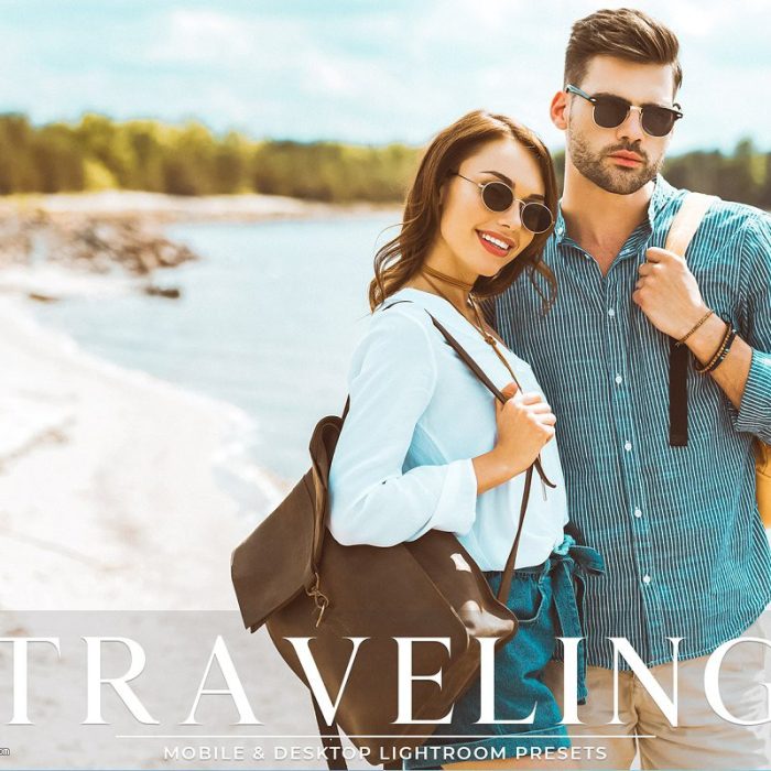 [旅拍LR预设]旅行人像Lightroom预设+手机版lr预设Traveling Lightroom Presets