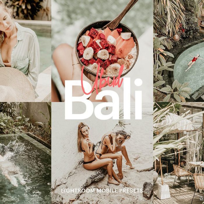 [人像LR预设]INS风莫兰迪巴黎旅拍胶片R预设 Lightroom Preset-Ubud Bali Theme