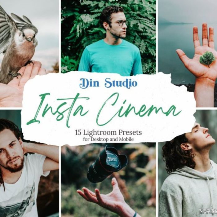 [胶片LR预设]INS电影色调Lightroom预设/移动APP预设 Insta Cinema Lightroom Presets