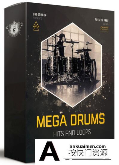 [音效素材]1100+各种各样的拍击踢脚敲击鼓声打击乐循环音效库合集