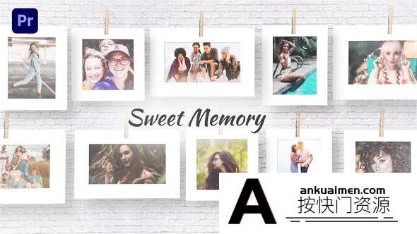 [Premiere模板]PR模板-甜蜜假期旅行回忆家庭相册模板 Sweet Memories