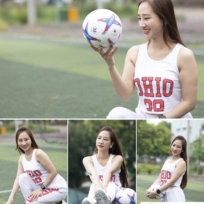 [时尚人像RAW原图]13张足球美女人像摄影RAW原图,人像修图练习RAW素材