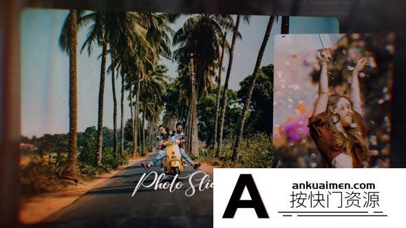 [相册AE模板]相册幻灯片开场AE模板- Photo Slideshow – Memories Slides