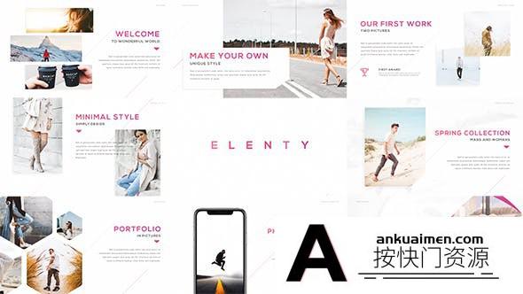 [开场片头]简洁时尚图片展示片头AE模板- Minimal Promo Presentation