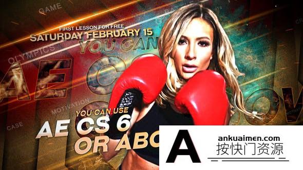 [开场片头]海报风格人物定格介绍片头AE模板- Poster-style Freeze Frame Action Trailer