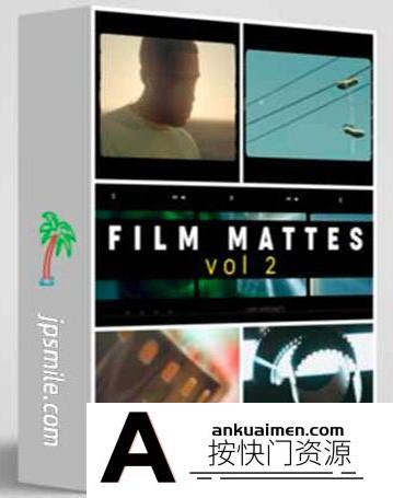 [高清视频素材][素材发布]50组真实扫描数字化胶片遮罩4K高清背景视频素材及PNG素材合集