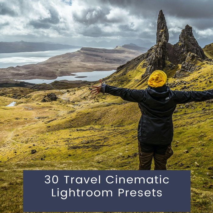 [风光LR预设]30个旅行电影风光Lightroom预设 30 Travel Cinematic Lightroom Presets