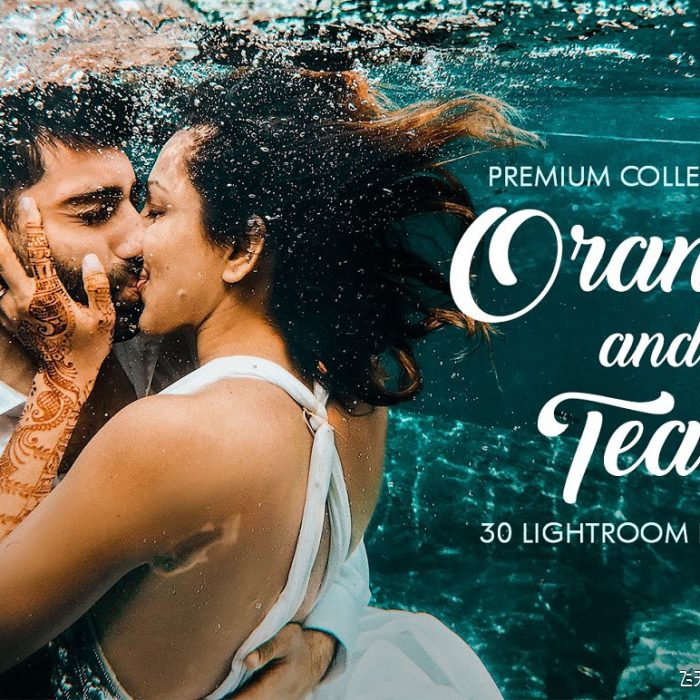 [人像LR预设]旅拍婚礼写真人像橙绿色调LR预设/APP滤镜 Orange and Teal Lightroom Presets