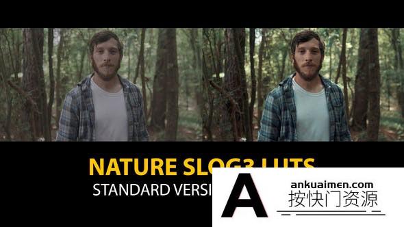 20个Slog3旅拍自然风光视频调色 LUT预设及Rec 709格式LUT预设